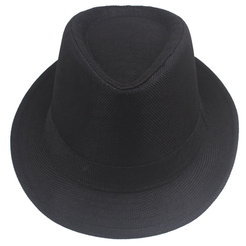 Retro Fedora Hoed Geweven Ademend Zonbescherming Zomer Jazz Stijl Pet Voor Heren Dames Casual Outdoor Strand