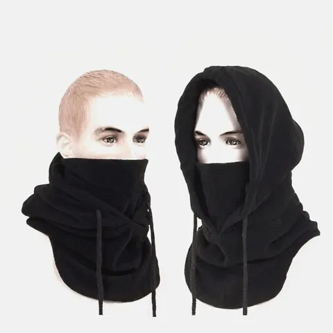 Passamontagna Invernale Unisex Passamontagna Con Cappuccio Scaldacollo In Pile Maschera Antivento Berretto Da Ciclismo Caldo Per Sci All'aperto Escursionismo
