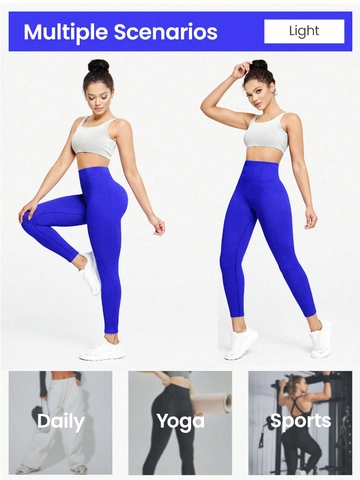 Dames Naadloze Geribbelde Yoga Leggings Hoge Taille Buikcontrole Billen Lifting Fitness Gym Broek Nylon Spandex