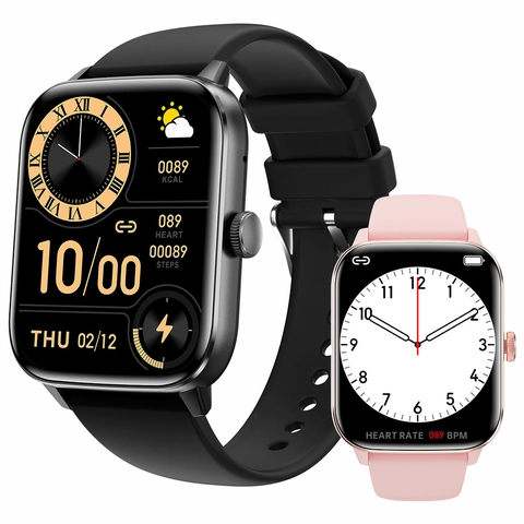 QS11 Smart Watch Bluetooth Call Heart Rate Blood Pressure Sleep Health Monitoring Sport Fitness Tracker For Men Women