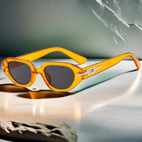 Sunglasses Retro Geometric Small Frame UV400 Protection PC AC Vintage Streetwear Party Fashion Unisex Metal Decor