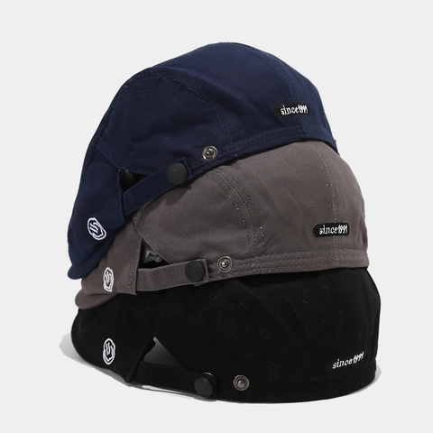 Berretto Piatto Vintage In Twill Di Cotone Regolabile Cappello Ivy Ricamo Stile Giapponese Retrò Per Uomini Donne