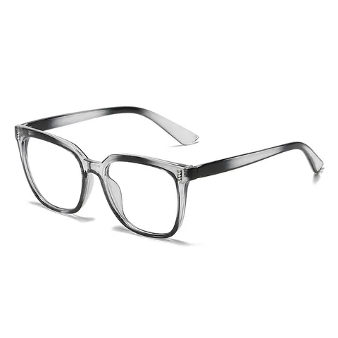 Occhiali Quadrati Oversize Anti Luce Blu Montatura In PC Leggeri Occhiali Da Computer Per Uomo E Donna