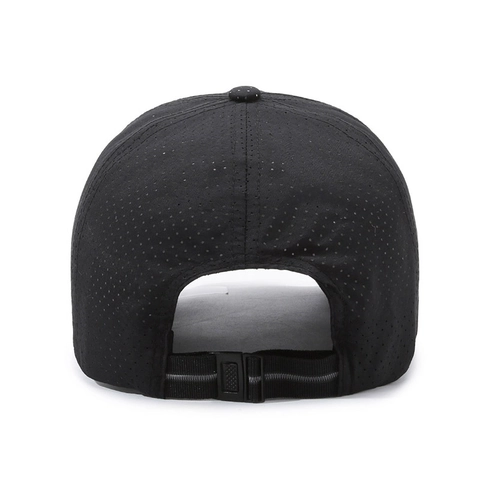 Men Baseball Cap Quick Dry Breathable Laser Perforated Mesh Outdoor Sports Sunshade Adjustable Hat