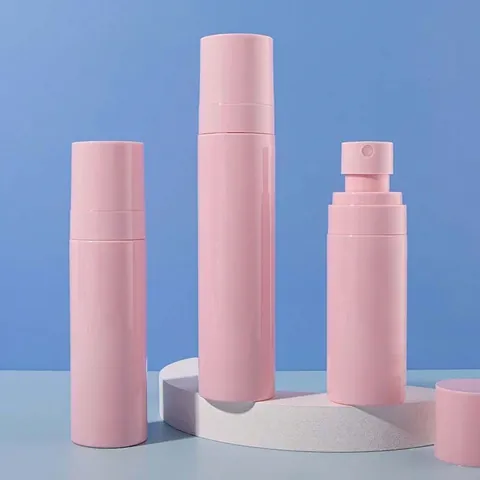 Fine Mist Spray Bottle PET Plastic Refillable Portable Travel Cosmetic Atomizer Leak-Proof Skincare Toner Empty Container