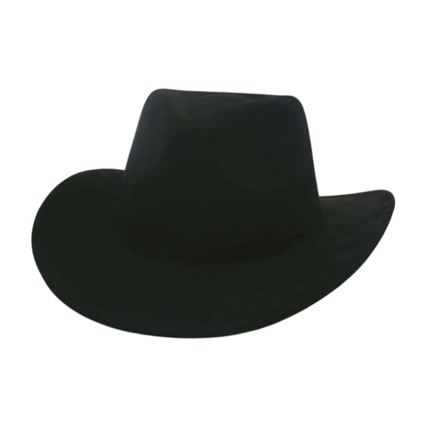 Cappello Da Cowboy Vintage A Tesa Larga Scamosciato Sintetico Fedora Retrò Protezione Solare Viaggi All'aperto Unisex