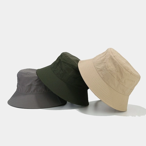 Cappello Da Pescatore In Nylon Impermeabile Protezione Solare Asciugatura Rapida Corda Antivento Regolabile Esterno Pesca