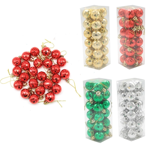 Christmas Tree Balls Baubles Faceted Diamond Shape Hanging Ornaments For Holiday Decor Multi Color Plastic
