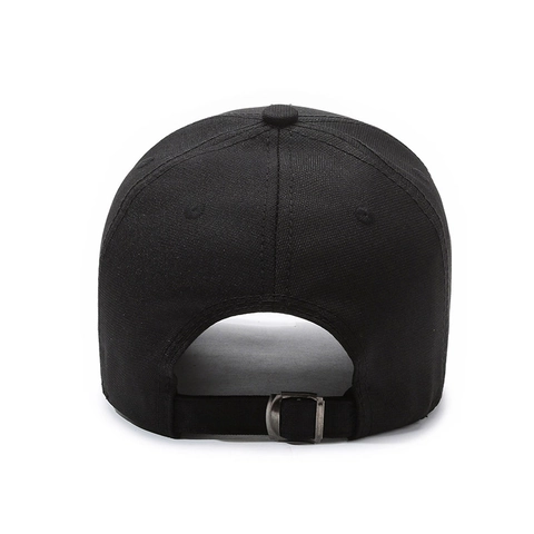 Baseballpet Katoen Twill Gebogen Rand Zonbescherming Outdoor Heren Hoed Met Metalen Modeplaat Verstelbaar
