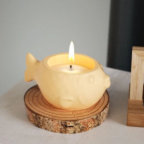 Silikonformen Tierfiguren Goldfisch Igel Schlange Muster Für DIY Aromatherapie Kerzenbecher Gips Aufbewahrung Handwerk