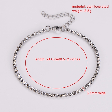 Minimalist 304 Stainless Steel Anklet 18K Gold Plated Simple Beach Foot Chain Jewelry For Women