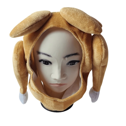 Cappello Di Tacchino Ringraziamento Fascia Per Costume In Peluche Divertente Per Halloween Carnevale Festa Gioco Di Ruolo Copricapo Novità