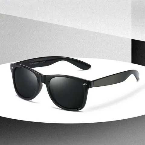 Retro Square Frame Sunglasses UV400 Protection Mirror Lens Wayfarer Style Unisex Eyewear Vintage Fashion