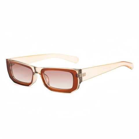 Vintage Rectangular Sunglasses PC Small Square Frame UV400 Protection Retro Y2K Fashion Eyewear For Women Men