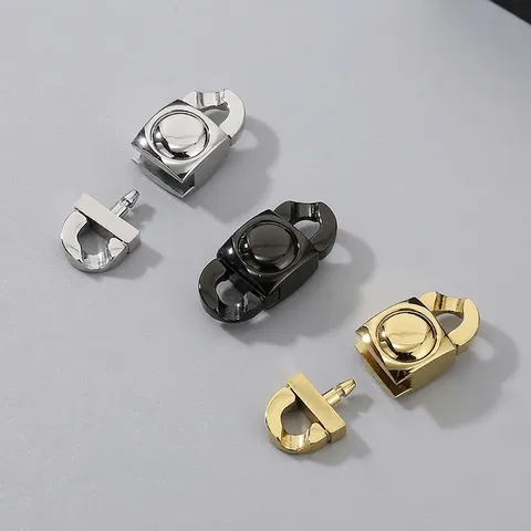 Edelstahl Schmuck Verschluss Druckknopf Verbinder Für DIY Halskette Armband Herstellung Minimalistisch Spiegelpoliert