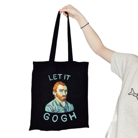 Art Oil Painting Canvas Tote Bag Van Gogh Monet Print Aesthetic Shoulder Bag Reusable Fashion Handbag For Women