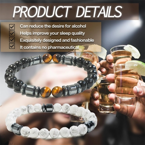 Men Beaded Bracelet Obsidian Tiger Eye White Turquoise Hematite Natural Stone Magnetic Elastic Round Beads Cross Charm