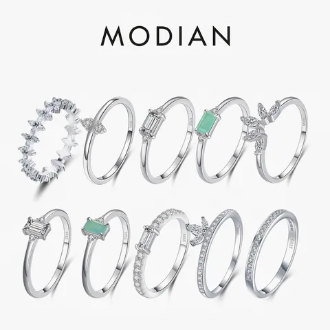 Baguette Marquise Cubic Zirconia Crown Rings 925 Sterling Silver Minimalist Stackable Elegant Jewelry For Women