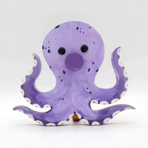 Creative Wooden Animal Shaped Eyeglasses Stand Holder Hand Painted Cute Desk Ornament Home Office Decor Spectacle Rack