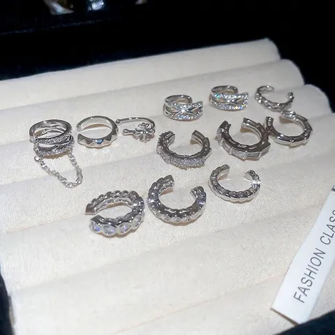 Orecchini A Clip A Cuore E Croce In Rame Con Zirconia Cubica Gioielli Alla Moda Elegante Regalo Per Donna