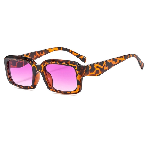 Retro Quadratische Sonnenbrille Vintage Kleiner Rahmen UV400 Schutz Trendige Chic Brille Für Outdoor Reisen Unisex