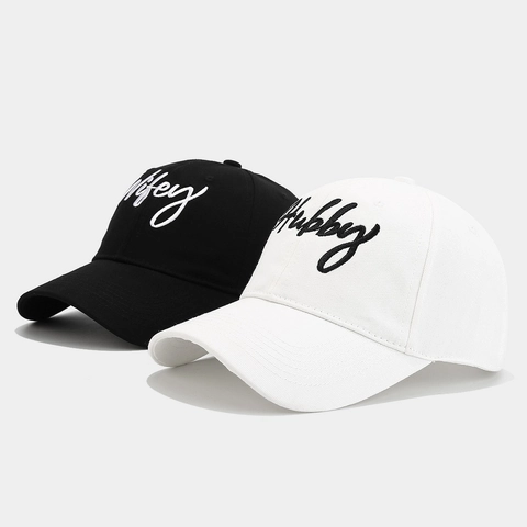 Cappellino Da Baseball Ricamato Hubby Wifey Cotone Cappello Da Sole Regolabile Per Coppie Regalo Di Nozze Anniversario