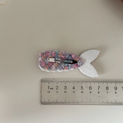 Sequin Mermaid Tail Hair Clips Sparkly Glitter BB Barrette For Kids Girls Cute Hair Accessories