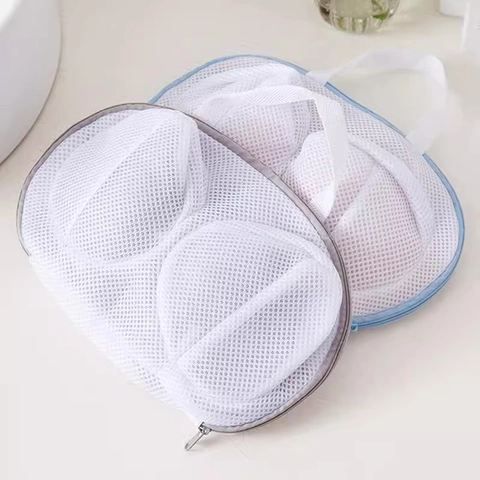 Bra Laundry Bag For Washing Machine Anti-Deformation Mesh Underwear Wash Bag With Zipper Handle For Home Laundry Protection