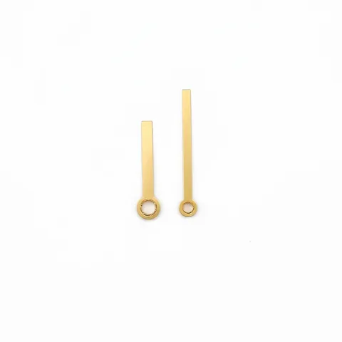 Lancette Per Orologio Minimaliste In Rame Dorato Per Movimento Al Quarzo DIY Parti Di Ricambio Per Orologio Da Parete Stile Dritto