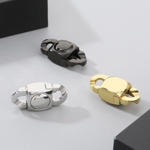 Chiusura Per Gioielli In Acciaio Inossidabile Connettore A Fibbia Per Creazione Di Collane Bracciali DIY Minimalista