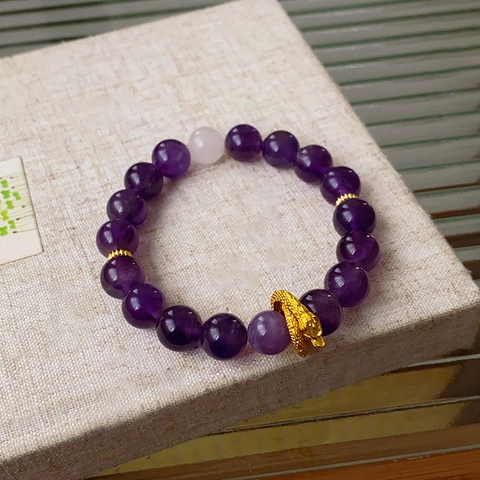 Bracelet En Perles De Cristal Fait Main Pierre Naturelle Zircon Alliage Charme Bijoux Élastiques Pour Femmes Style Élégant
