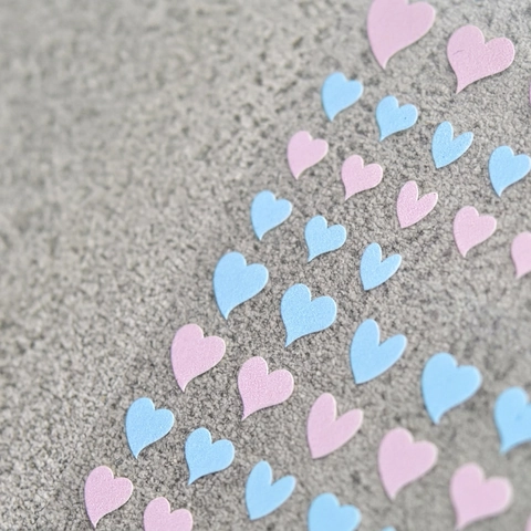 Pegatinas Para Uñas De Corazón Ultra Delgadas Estilo Japonés Patrón Amor Autoadhesivas Decoración Manicura