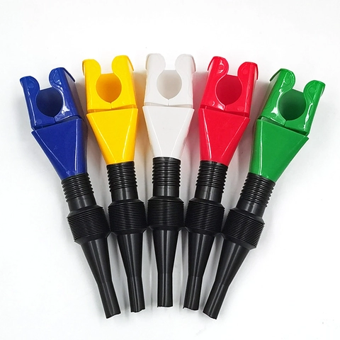 Entonnoir En Plastique Avec Tuyau D'extension Flexible Conception À Baïonnette Mains Libres Pour Remplissage Essence Moto