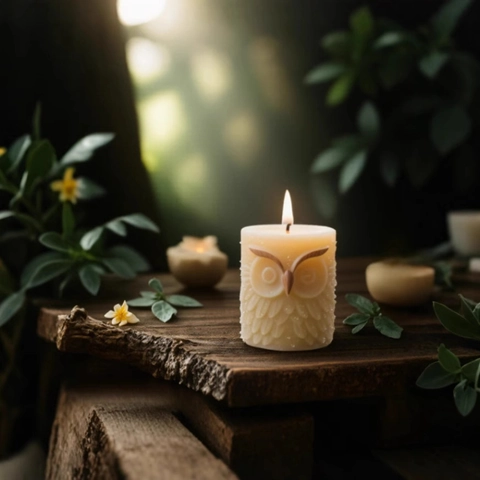 Uil Vorm Siliconen Kaarsvorm Voor DIY Aromatherapie Handgemaakte Ambachtelijke 3D Sculptuur Zeep Maken