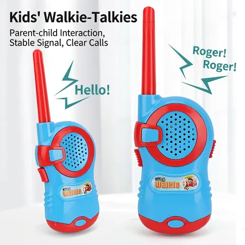 Walkie Talkie Per Bambini Giocattolo Interfono Wireless Plastica Dispositivo Di Comunicazione Interattiva