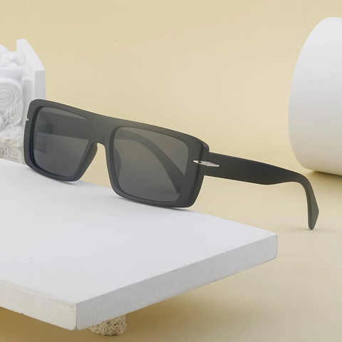 Gafas De Sol Polarizadas Cuadradas Hombre Protección UV400 Montura PC Lentes TAC Pesca Aire Libre