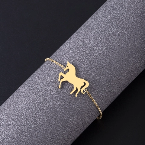Collana Bracciale Orecchini Cavallo Unicorno In Acciaio Inossidabile Gioielli Animali Carini Per Donne Ragazze