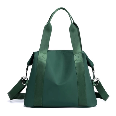 Borsa A Tracolla Da Donna In Nylon Impermeabile Grande Capacità Borsa A Spalla Leggera A Mano Multi Tasca Versatile