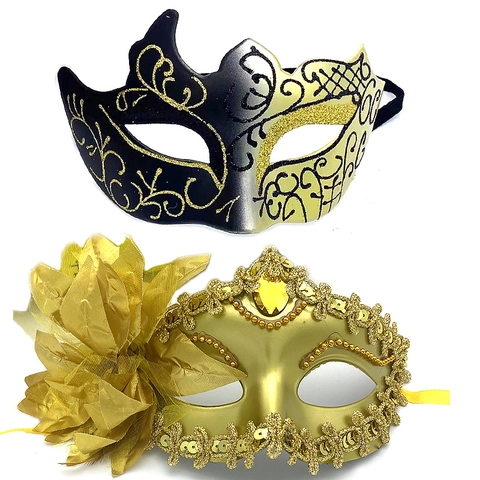 Venetian Masquerade Masks Half Face Eye Cover With Glitter Floral Sequin Lace For Carnival Halloween Party Adult