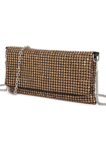 Rhinestone Abendtasche Funkelnde Clutch Handtasche Mit Abnehmbarer Silberner Kette Für Damen Party Hochzeit Luxus