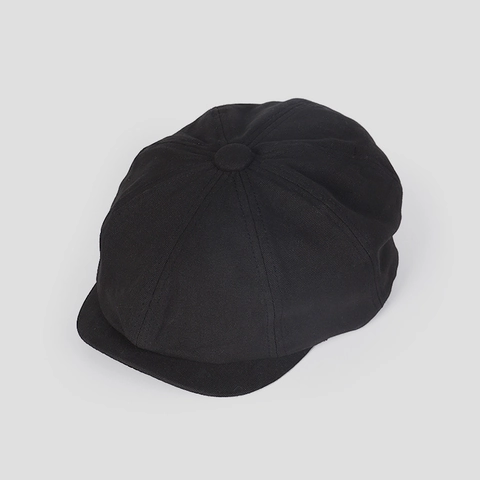 Retro Cotton Newsboy Cap Vintage Octagonal Flat Hat Breathable Canvas Outdoor Sun Protection Accessory For Men Women