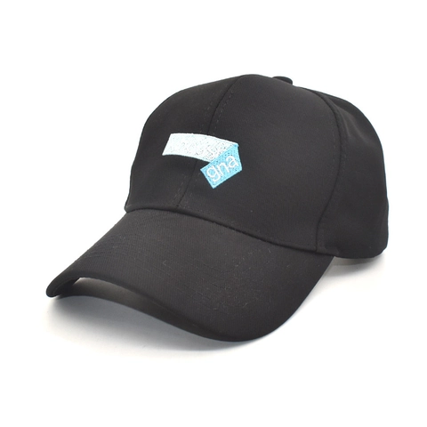 Cappello Da Baseball In Cotone Toppa Ricamata Lettera Regolabile Casual Stile Coreano Protezione Solare Tesa Curva Uomo Donna