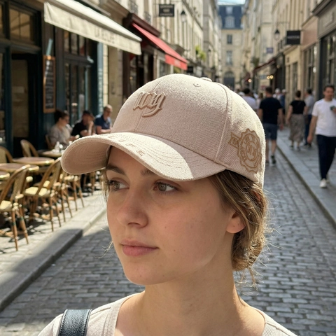 Cappello Da Baseball Ricamo Lettere 3D Vintage Sportivo Visiera Curva Fibbia In Metallo Regolabile Poliestere Cotone Unisex