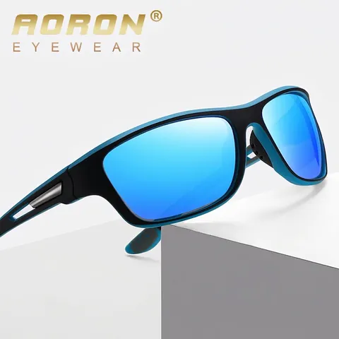Gepolariseerde Sportzonnebril PC Montuur TAC Lenzen UV400 Winddicht Fietsen Vissen Rijden Outdoor Activiteiten Unisex Modern