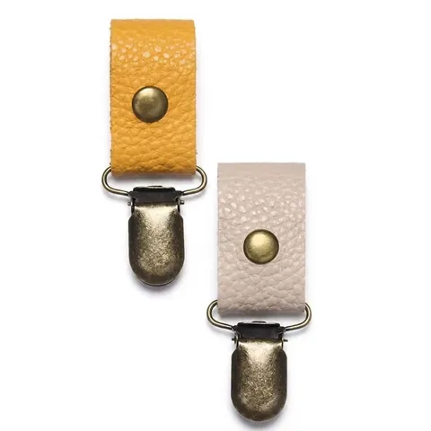 PU Leder Hutclip Reisen Tragbarer Huthalter Für Tasche Outdoor Sonnenhut Aufbewahrungsclip Anti Verloren Metallklammer