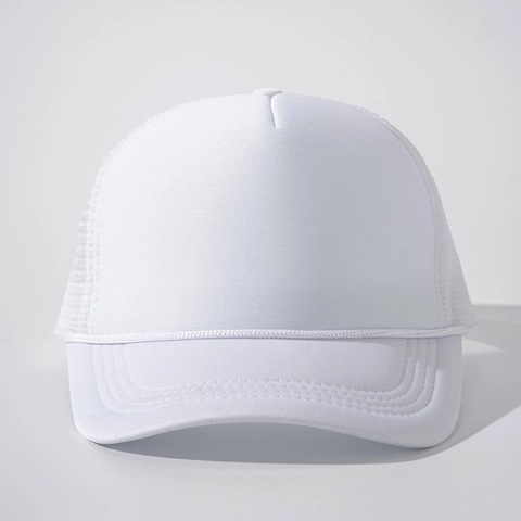 Einfache Mesh Trucker Kappe Verstellbare Atmungsaktive Baseball Mütze Mit Zierseil Für Outdoor Sport Casual Sonnenschutz
