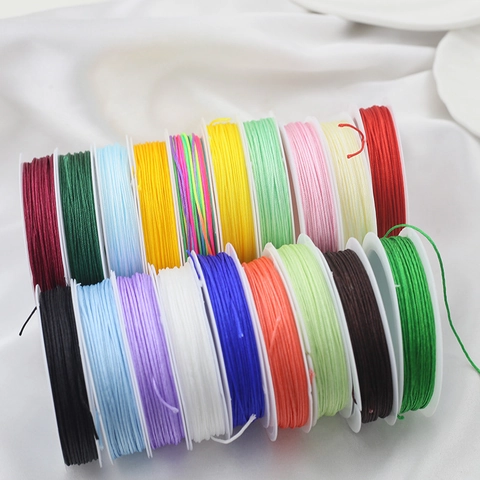 Braided Nylon Cord Spool For DIY Bracelet Necklace Jewelry Making Chinese Knot Jade Thread String
