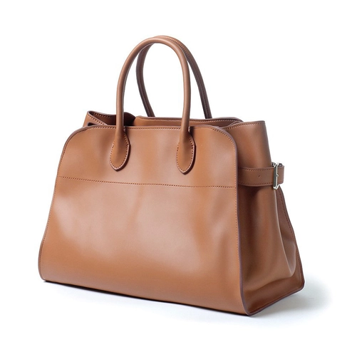 Sac À Main Vintage En Cuir De Vachette Véritable Cabas Grande Capacité Boston Pour Femme Style Professionnel Élégant