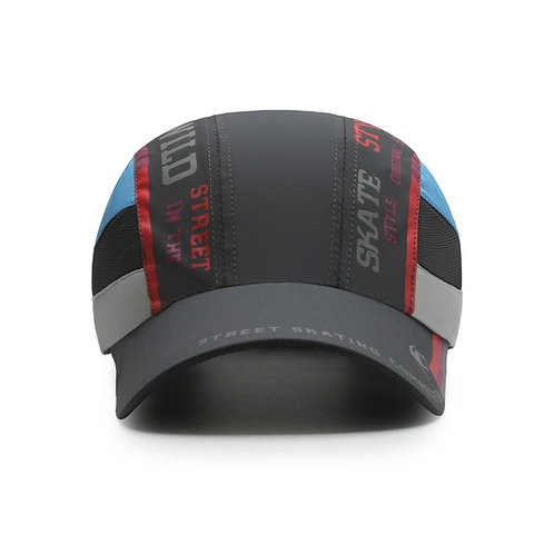 Cappellino Da Baseball In Poliestere Ad Asciugatura Rapida Protezione Solare Sport All'aperto Stile Skate Regolabile Cappello A Rete