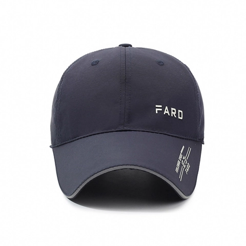 Baseball Cap Breathable Quick Dry Polyester Adjustable Sport Hat Outdoor Sun Protection Casual Letter Print Unisex